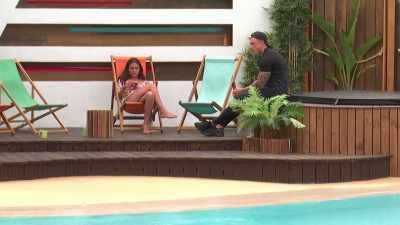 ‐No.
‐When we split up, - Love Island