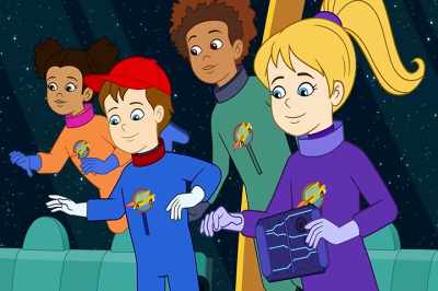 No, that while we're getting pounded
by galactic garbage, DA's doing research! - The Magic School Bus Rides Again