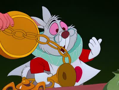 Well no wonder you're late Why this clock is exactly two days slow - Alice in Wonderland