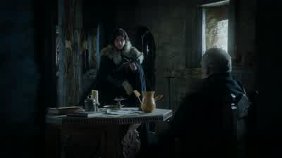 No, you won't.I sent him to King's Landing yesterday. - Game of Thrones