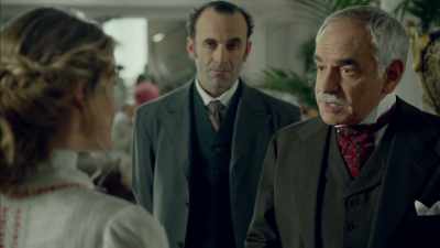 No, before you go,
I just wanted to say - Grand Hotel