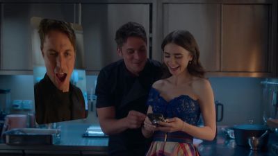 No. You have to cut that bit. - Emily in Paris