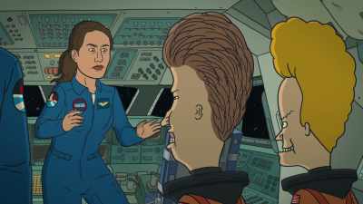 - No, you!
I'm clearly talking about you. - Beavis and Butt Head Do the Universe