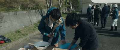 No, after you make prints, you wash them in water. - The Asadas!