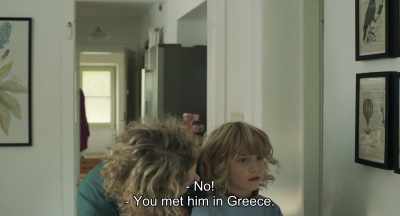 - No!
- You met him in Greece! - The Man with the Answers