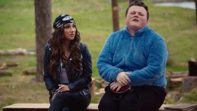- No, you were so good at it.
- Don't. I feel so guilty. - Snowflake Mountain