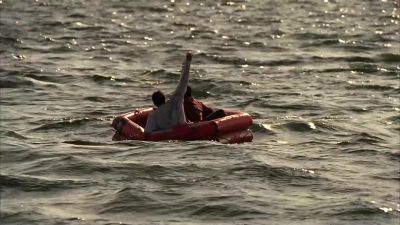 NOAA buoys are clocking
the current at two knots. - CSI: Miami