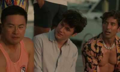 NOAH: Cooper, who told us immediately
that he's a brand manager. - Fire Island