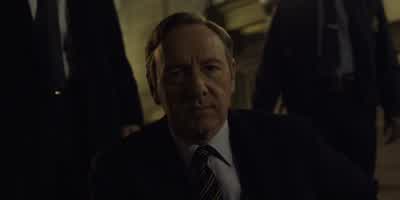 Nobody can hear you. - House of Cards