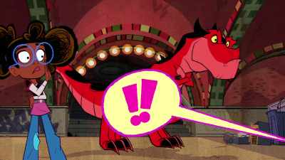 - Nobody can know.
- (doorbell rings) - Marvel's Moon Girl and Devil Dinosaur