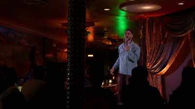 Nobody ever raises their hand,
but statistically, that can't be correct. - Langston Kerman: Bad Poetry