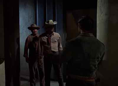 Nobody here
but the padre. - Winchester '73