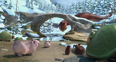 Nobody move a muscle! - Ice Age: Dawn of the Dinosaurs