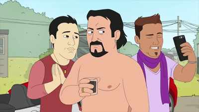 Nobody panic. Step back.
Give me some space! - Trailer Park Boys: The Animated Series