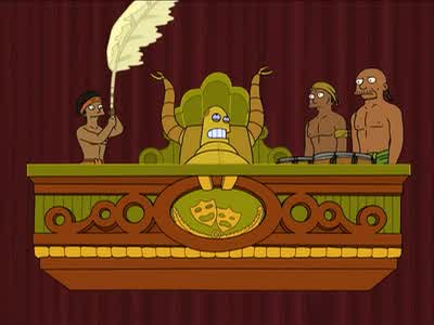 Nobody tell Fry I'm deaf. - Futurama
