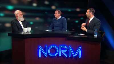 - Nobody under.
- I'd never imagine to hear that come out... - Norm Macdonald Has a Show