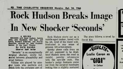 Nobody wanted to see
Rock Hudson depressed.
(laughs) - Rock Hudson: All That Heaven Allowed