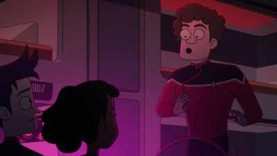 Nobody will doubt us
'cause we'll be all busted up - Star Trek: Lower Decks