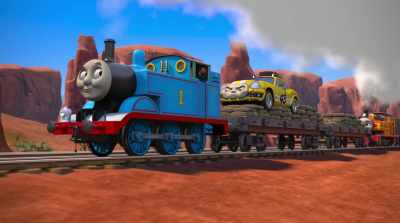 Nobody's coupled up
to anybody else. - Thomas & Friends: Big World! Big Adventures! The Movie