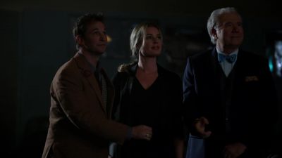 ( noir music playing ) - The Librarians