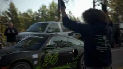 [noise-maker rattling, shouting] - Pike's Peak: On The Edge