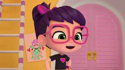 [Noisemaker blaring] - Abby Hatcher