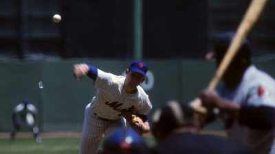 Nolan never expected
baseball to be a long career. - Facing Nolan