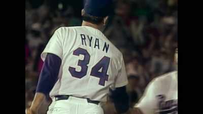 Nolan Ryan gets number 5,000. - Facing Nolan
