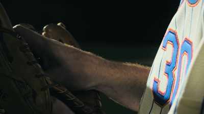 Nolan Ryan, 
who came in the ball game - Facing Nolan