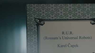 Nolan: The term "robot" itself
comes from the Czech play - James Cameron's Story of Science Fiction