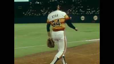 Nolan's throwing a 93, 95, - Facing Nolan