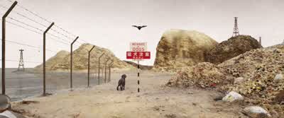 Nomadic packs of once-domesticated house-pets, sick and hungry, rove the garbage canyons and filthy ravines, scrounging for scraps. - Isle of Dogs