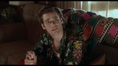 Νόμιζες ότι έφυγα; Τώρα φεύγω πραγματικά. - Ace Ventura: Pet Detective