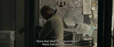 - None that died? No miscarriages?
- None that are registered. - The Marco Effect