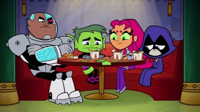 None of us are gonna
ever win that wave skipper - Teen Titans Go!
