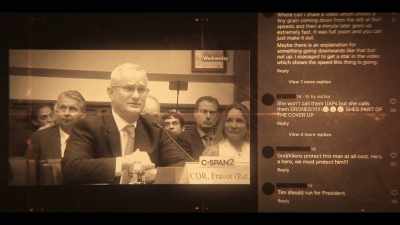 None. We had a standard debrief
where the backseaters went down - Beyond: UFOS and the Unknown
