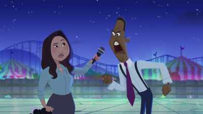 Nonsense! Can two-year-olds use
heavy machinery like this? - The Proud Family: Louder and Prouder