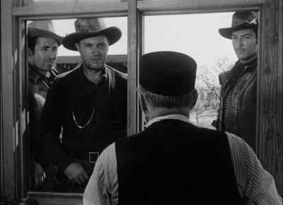 - Noon train on time?
- Yes, sir. That is, I think so, sir. - High Noon