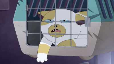 Nooo. He's... he's...
He's super legit. - Adventure Time: Fionna & Cake
