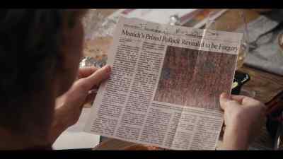 Nope. It is an article
about an art forgery at a German museum. - A Man on the Inside