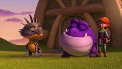 Nope, and nothing we've tried
has stopped them. - Dragons: Rescue Riders: Secrets of the Songwing