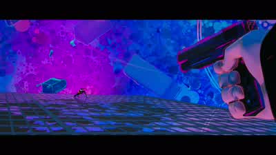 Nope! Sorry! That's cheating. - Spider Man: Into the Spider Verse
