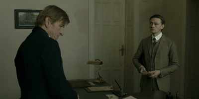 - Nor would she be welcome.
- You're right. - A Fortunate Man