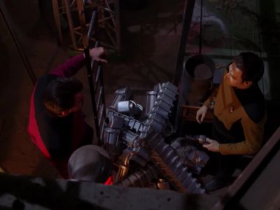 Noranium alloys, sir.
Its salvage value is quite low. - Star Trek: The Next Generation