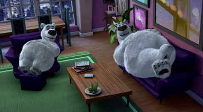 [Norm on TV]
I'm pretty inarticulate. - Norm of the North: Keys to the Kingdom