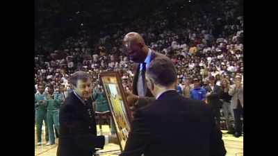 NORM: Somebody called me
and said - Legacy: The True Story of the LA Lakers