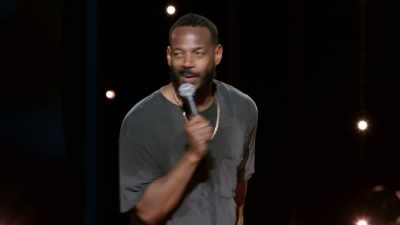 [ Normal voice ] And my boy
started crying, he said, - Marlon Wayans: You Know What It Is