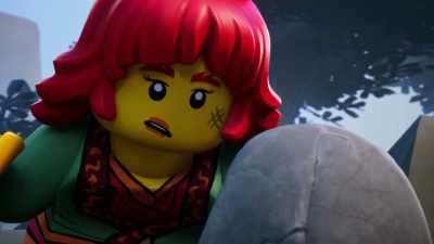 [normal voice] You're a rock.
Nothing is what you do. - LEGO Ninjago: Dragons Rising