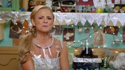 [ Normally ] But before we blast
off, I thought it would be fun - At Home with Amy Sedaris