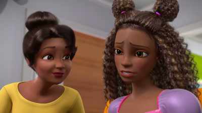 Normally I'd say just listen.
But can you help? - Barbie: A Touch of Magic